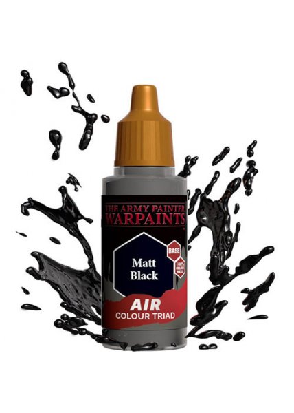 Warpaints Air: Matte Black (0.6oz / 18ml)